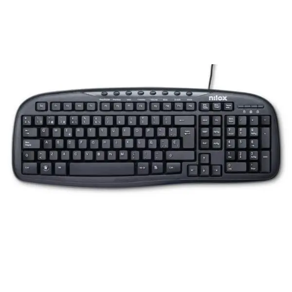  Teclado USB Multimedia Nilox