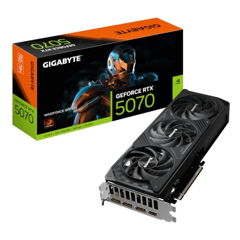Gigabyte VGA NVIDIA RTX 5070 WF3 12GB  DDR7
