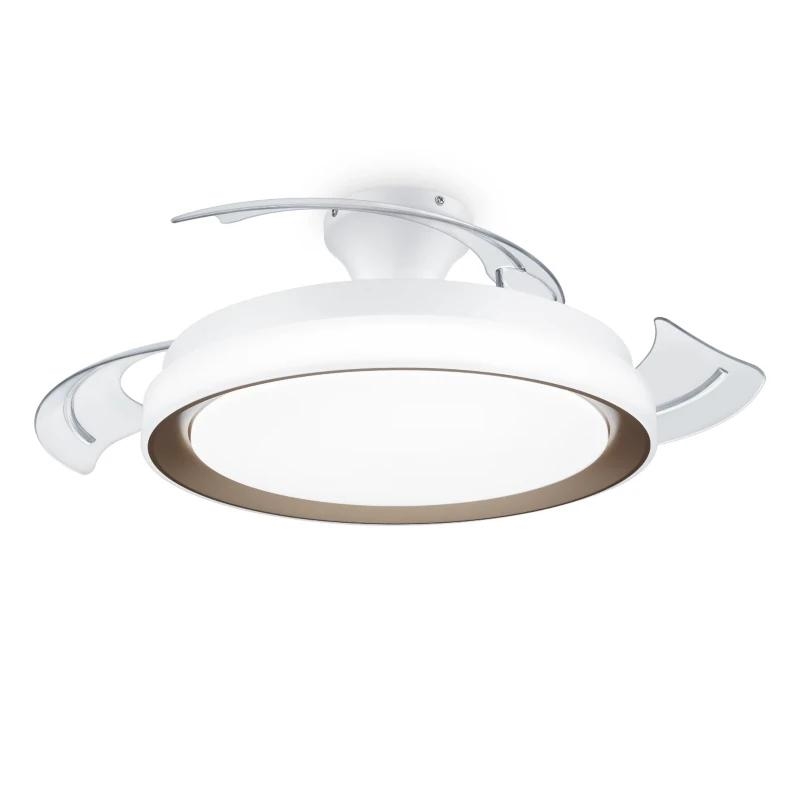PHILIPS Ventilador techo Luz Bliss DC 28w Gold