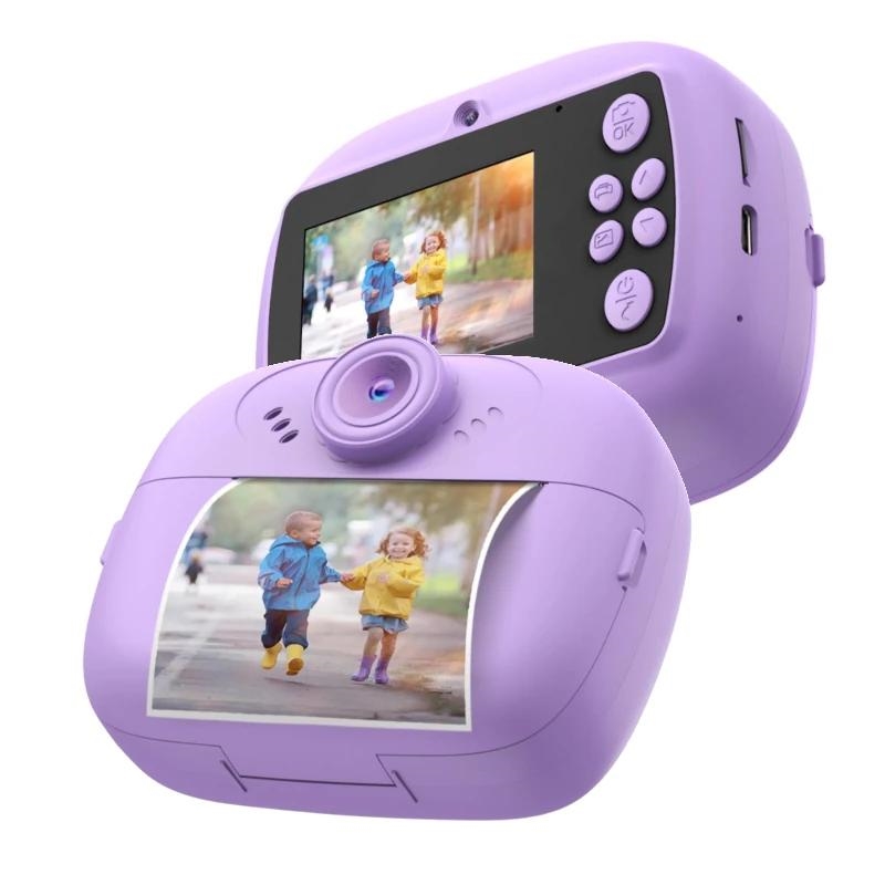 Celly Cámara Fotos Nińos Imprimible Violeta