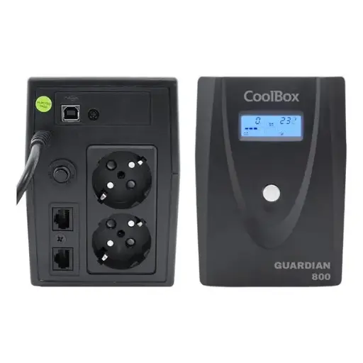 [COO-SAIGD3-800]  Coolbox SAI Guardian 3 800VA/480W con LCD