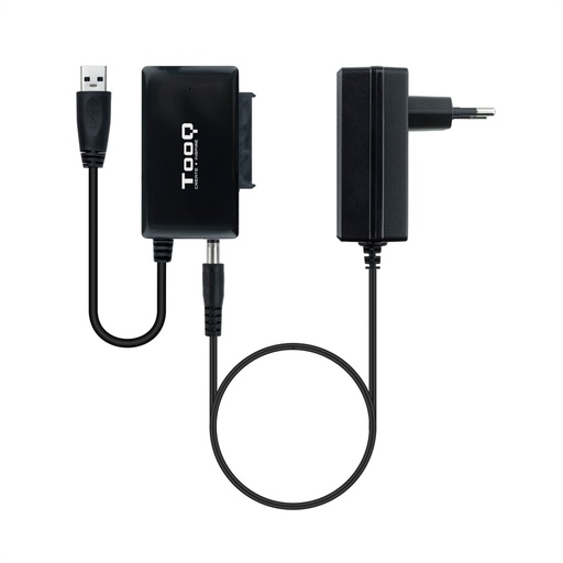 [TQHDA-01A] Tooq Adaptador USB 3.0 para discos 2,5"/3,5"