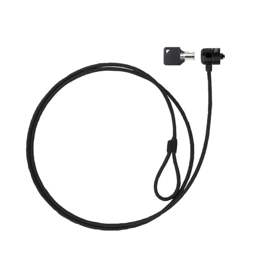 [TQCLKC0025-G] Tooq Cable de seguridad con llave portátiles Gris