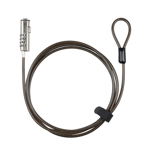 [TQCLKC0035-G] Tooq Cable seguridad T-Nano con combinación 1.5m
