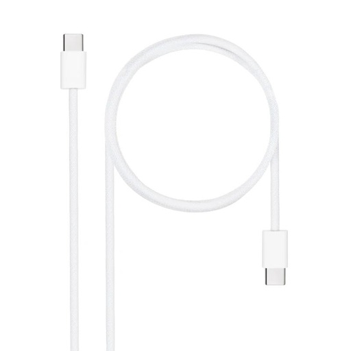 [10.01.6001-CO] Nanocable Cable USB-C 2.0 60W USB-C/M-M, 1m