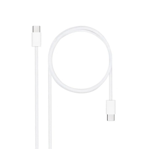 [10.01.6002-CO] Nanocable Cable USB-C 2.0 60W USB-C/M-M, 2m