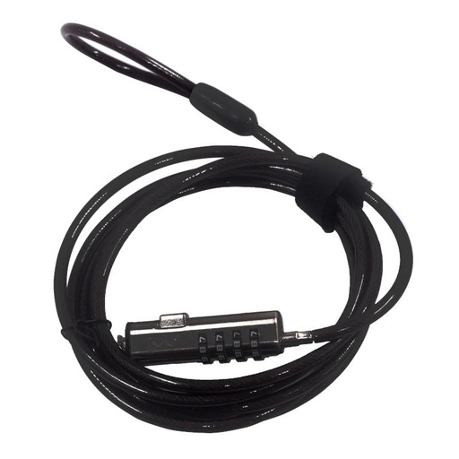 [ew1238] EWENT Cable Seguridad Nano combinacion