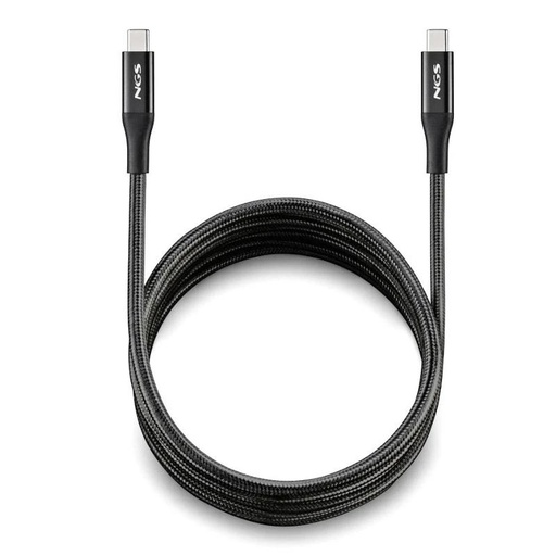 [KNOT240W-2] NGS CABLE CARGA RAPIDA USB A-USB-C 2,01 MT 40GBPS