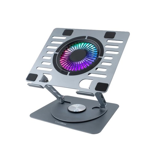 [COO-NPC17-AV1] COOLBOX Base refrigerac.Portátil COOLAIR 1vent RGB