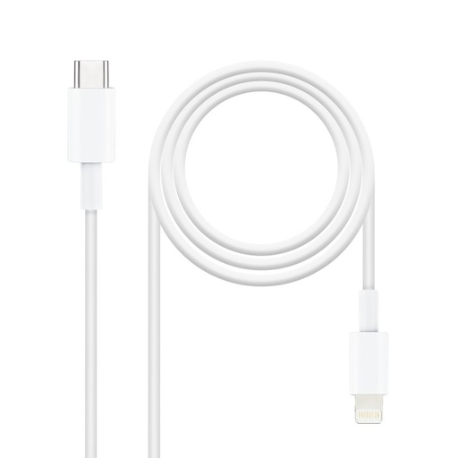 [10.10.0600] Nanocable Cable Lightning a USB-C 0,5 metros