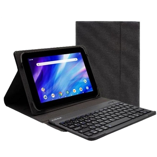 [NXKB01] NILOX Funda tablet 9.7 a 10.5 teclado bt negro