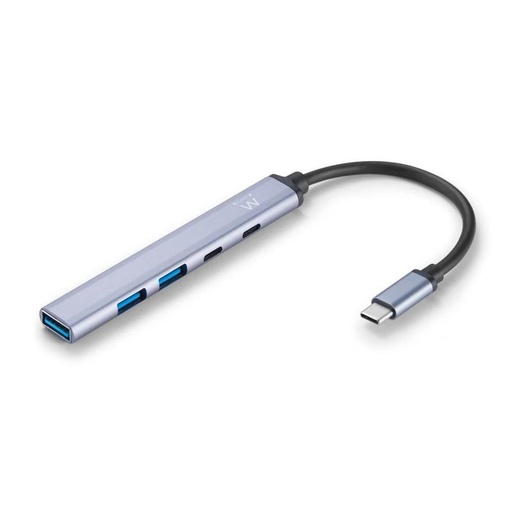 [ew1149] Ewent multipuerto usb tipo-c. 5*1