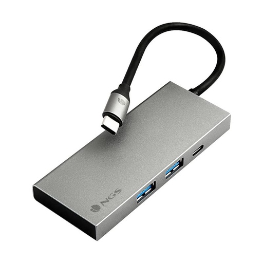 [WONDERDOCKPRO4] NGS Adaptador Multipuerto USB C Ultraligero 3.0 PD