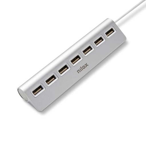 [NXHU7ALU2] NILOX Hub 7 Puertos Usb 2.0