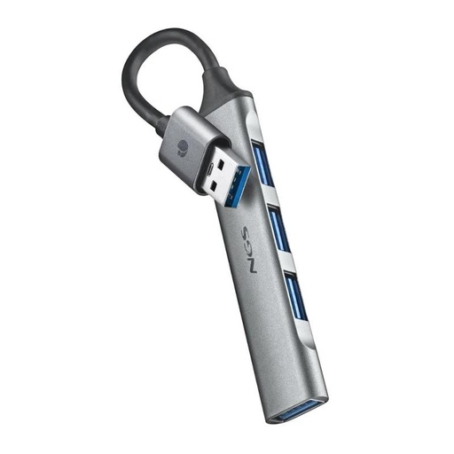 [IHUB4MICRO] NGS HUB 4 PUERTOS USB: 1 X USB 3.2, 3 X USB 2.0