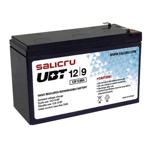 [013BS000002] Salicru Bateria UBT 9Ah/12v