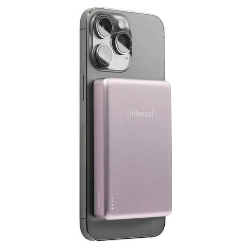 [7344033] Intenso Powerbank MW10000 MagSafe Rosado