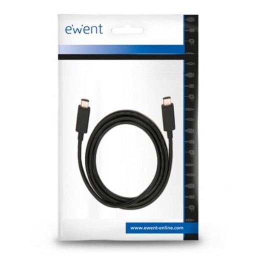 [EC1046] Ewent Cable USB-C CARGA RÁPIDA 100W 20Gbps 4K 1m