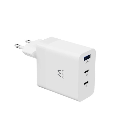 [EW1323] EWENT Cargador carga rapido 65w usb-c y usb-a