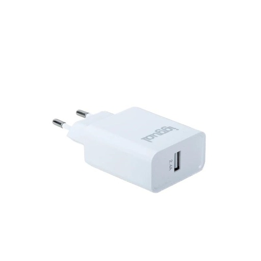 [IGG318188] iggual Cargador de pared 1xUSB 5V/2.4A (12W)