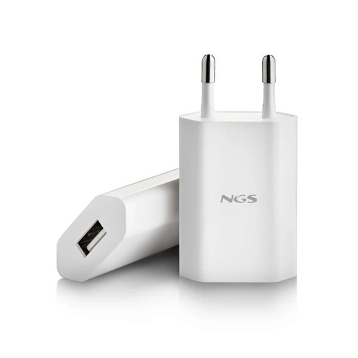 [BUCKETMASTER] NGS Cargador pared blanco USB 5V2A/10W