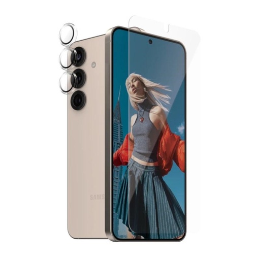 [PGRHONUG38388] PanzerGlass Protection Bundle Samsung S25