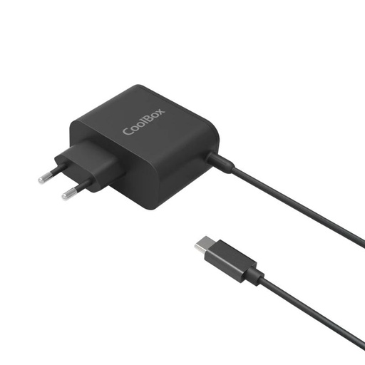 [COO-NB65-UC2] Coolbox Cargador Portátil Universal USB-C 65W GAN
