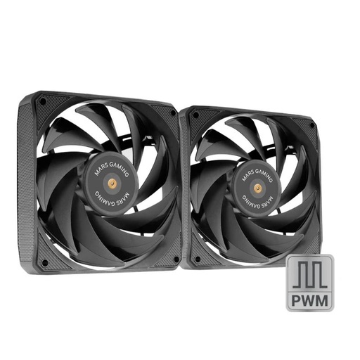 [MFNCLX2] MARS GAMING KIT VENTIS 2EN1 120MM ULTRASILENCIOSO