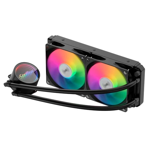 [COO-KRL240-4-ARB] Coolbox Gaming Refrig.Líquida ARGB Infinite 240 Ne