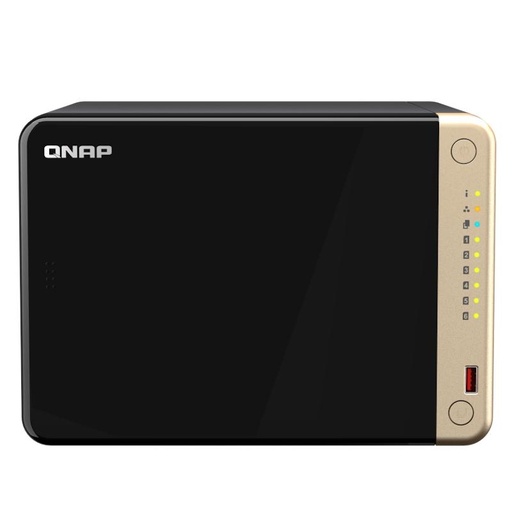 [TS-664-8G] QNAP TS-664-8G NAS 6xHDD-Bay 2x2.5GbE 4xUSB