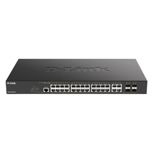 [DGS-2000-28P] D-Link DGS-2000-28P Switch L2 24xGB PoE 4xCombo