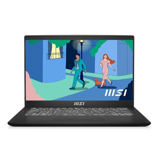[9S7-14JK12-402] MSI Modern 14-402XES AMD R5-7430U 8GB 512 DOS 14"
