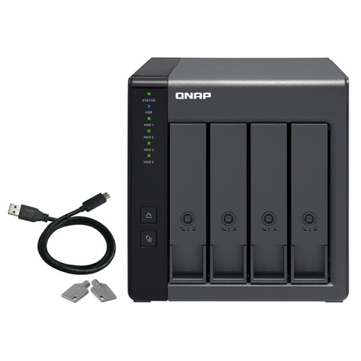 [TR-004] QNAP TR-004 Raid Expansion 4XHDD-Bay 1xUSB-C 3.2
