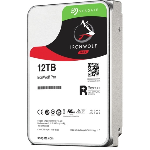 [ST12000VN0008] Seagate IronWolf NAS ST12000VN0008 12TB 3.5" SATA3