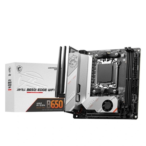 [911-7D73-008] MSI Placa Base MPG B650I EDGE WIFI mITX AM5