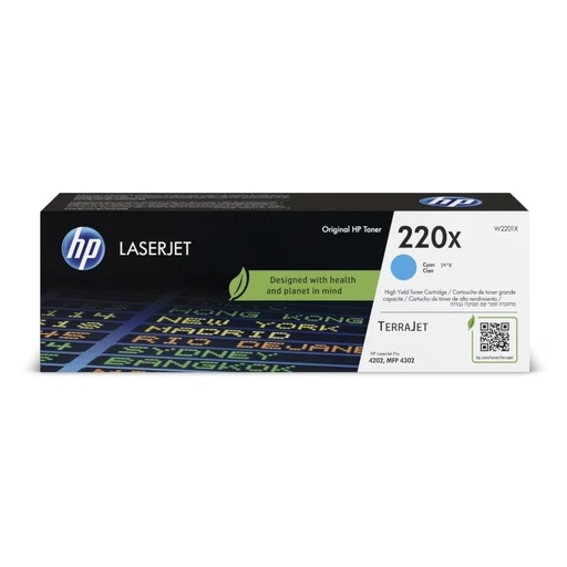 [W2121X] HP Tóner 212X Cian