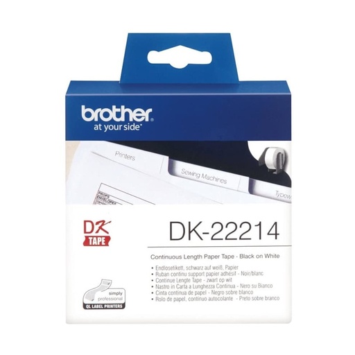 [DK22214] Brother Cinta DK22214 Papel Térmico Continuo 12mm