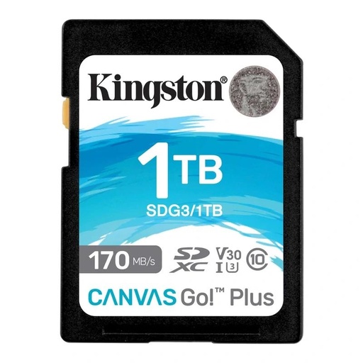 [SDG3/1TB] Kingston Canvas Go! Plus SD 1TB class 10 U3 V30