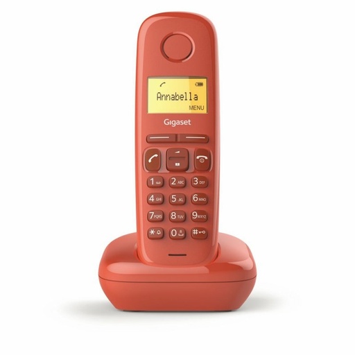[S30852-H2802-D206] Gigaset A170 Inalámbrico DECT Rojo