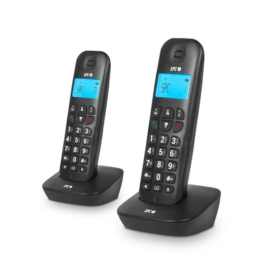 [7302N] SPC 7302N Telefono DECT AIR PRO DUO Negro