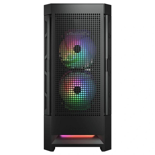 [385ZD10.0004] Cougar Caja Semitorre Airface Rgb Negro