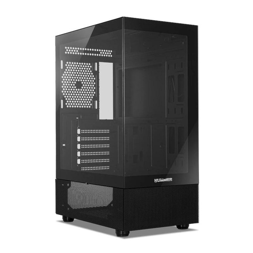 [NXHUMMERVSNBK] NOX Caja semitorre Hummer Vision negra