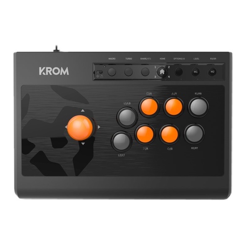 [NXKROMKMT] Krom Gamepad Arcade Kumite Multiplataforma