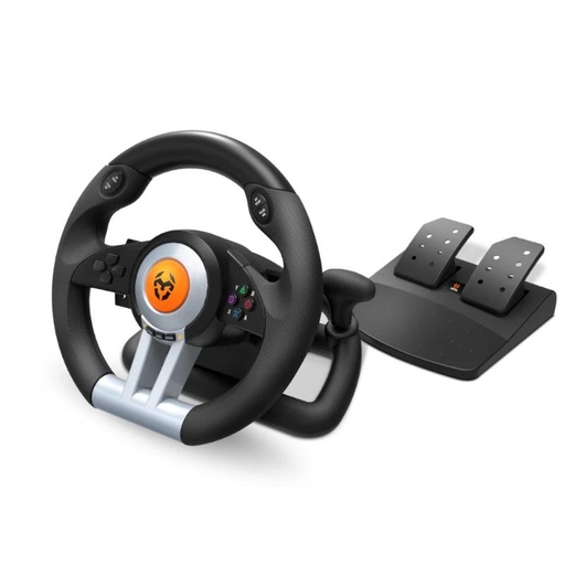 [NXKROMKWHL] Krom Juego de Volante y pedales K-Wheel Multip.