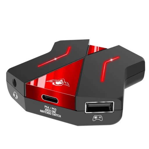 [SOG-CONV2] Spirit of Gamer Hub Crossgame2  Negro rojo