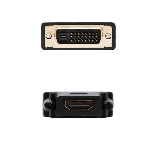 [10.15.0700] Nanocable Conversor DVI-D Macho/HDMI Hembra