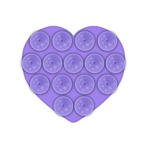 [FIXHEARTVL] Celly Ventosa corazón Morado